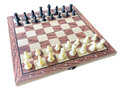 Magnetic Chessboard with Chess Pieces - Chess Set 34x34 cm - Chess - Chess Game - Wood - Foldable
