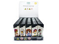 Klik aanstekers 50 stuks - navulbaar - met print - Tom Lighter