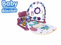 Baby-fitness deken - Baby speelmat - Viva Kids - Met Speeltjes En Piano - 0 jaar