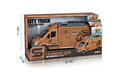 Dinosaur Truck - Frictie Transport voertuig - Licht en geluid - incl. dinosaurus figuur - vrachtwagen