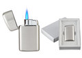 Turbo Jet Flame aansteker - Luxe edition Unilite&reg; - Chroom Zilver Metalen