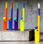 Candle lighter - kitchen lighters - 5 pieces - bbq lighter - refillable - unilite&reg;