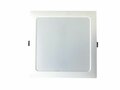 LED panel | 22 Watts | Square | Recessed ceiling lamp (natural white) 185X185mm