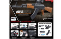 Gel blaster AK 47 - incl. gel balls - rechargeable - 98CM