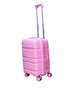 Reiskoffer - handbagage - Roze - siliconen 55CM