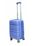 Reiskoffer - handbagage - saffier blauw - siliconen 55CM