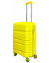 Reiskoffer - PP koffer - geel- siliconen 68CM