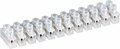 Terminal block strip - terminal clamps - 10mm2 white 120 pieces