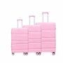 Koffers - Luxe - Set van 3 - Roze - 55/68/78 cm 