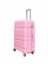 Travel suitcase - luggage - pink - silicone 68CM