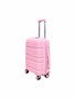 Koffer - Handbagage - Roze - Siliconen/Polypropyleen - 55 x 37 x 20 cm