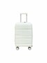 Travel suitcase - hand luggage - White- silicone 55CM