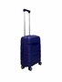 Travel suitcase - hand luggage - dark blue - silicone 55CM