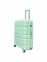 Travel suitcase - luggage - mint green - silicone 68CM