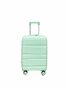 Travel suitcase - hand luggage - mint green - silicone 55CM