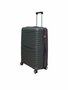 Large suitcase heavenly black 68cm - up to 28kg - 4 wheels 360 degree spinner