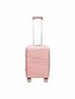 Hand luggage suitcase 55CM pastel pink - 4 wheels 360 degree spinner