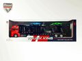 Truck - DIE-CAST - car transporter + 2 mini Sports cars 3in1 - pull-back drive Truck R