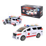 Ambulance Vehicle - toy ambulance with music and colorful lights - self-driving and doors open