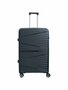 Groot XL koffer zwart 75cm - tot 35kg - 4 wielen 360 graden spinner