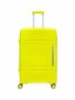 Large XL suitcase 75cm - up to 35kg - 4 wheels 360 degree spinner yellow - 100% polypropylene - 2025 edition