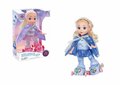 schaatspop met , muziek, zingt en danst, &amp; 3D Lighting 360&deg; - 31cm P