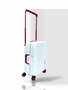 Hardcase koffer Handbagage  wit - 56 cm - TSA Slot - brede handgreep Bubule 