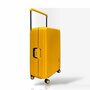 Hardcase koffer oranje Groot - L 66 cm - TSA Slot - brede handgreep Bubule 