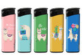 Unilite&reg; Alpaca Print Lighters &ndash; Cute &amp; Functional Fix Flame Lighters (50 Pack)