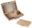 Backgammon Set -massief hout -  47,5 x 38 x 2,7 cm