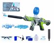 Gel Blaster- Elektrische pistool  - Green Graffiti  - compleet set incl. gel ballen - oplaadbaar - 48CM