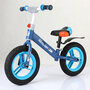 Mengle Baby - Kinderloopfiets 80 cm - Blauw  - rubber banden - vanaf 1 jaar