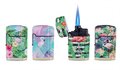Jet Flame lighters - turbo lighter - 4 pieces in display - flamingo print - soft touch