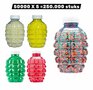 Gel balletjes fles 250.000 stuks ballen water balletjes 7-8mm mix