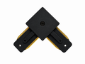 Rails Connector voor LED Lampen 1-FASE - Zwart L-Vorm of Hoek