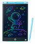 LCD Schrijfbord 8,5 Inch &ndash; Digitaal Tekenbord voor Kinderen met Stylus en incl. batterij - Herbruikbare Tekentablet - Licht blauw