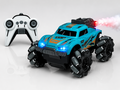 RC Stunt Spray Car 6 Channel 4WD &ndash; Drift, Sideways Driving, LED Lighting &amp; Fog Effect