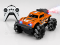 RC Stunt Spray Car 6 Channel 4WD &ndash; Drift, Sideways Driving - LED Lighting &amp; Fog Effect