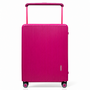 Hardcase koffer Handbagage  Donker roze - 55 cm - TSA Slot - brede handgreep Bubule 