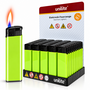 Unilite&reg; NC Groen Blanco Bedrukbare Aanstekers &ndash; Zacht vlam - 50 stuks