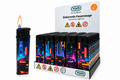 TOM&reg; Night Rider Aanstekers &ndash; Stoere Auto Print Aanstekers (50 stuks) &ndash; Navulbaar &amp; Verstelbaar vlam