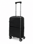 Hand luggage suitcase 55CM black - 4 wheels 360 degree spinner
