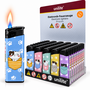 Aanstekers Pocket Cats &ndash; 50 stuks Schattige  katten print - Fix Flame Aanstekers