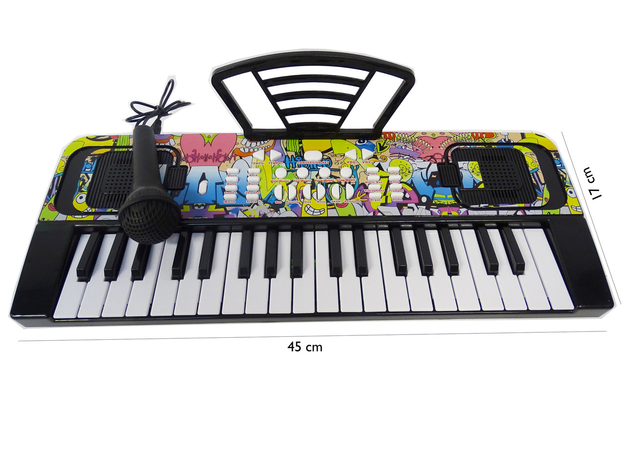 Manuscript Romanschrijver kwartaal Speelgoed Keyboard met 37 tonen - 24winkelen