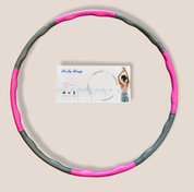 Fitness hoelahoep met kliksysteem en massagefunctie Ø 88cm - 8 delen - Fitness Hoop