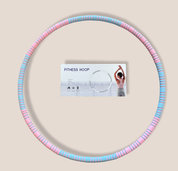 Fitness hoelahoep met kliksysteem Ø 88cm - 8 delen - Fitness Hoop