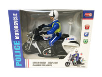 BS Politie motor met led flash light en politie geluiden - Police 20CM
