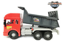 Speelgoed Vrachtwagen met laadbak/kiepbak - 4 soorten geluiden en lichtjes - 33CMS