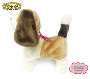 Schattig blaffende speelgoed hondje - blaffen en bewegen op geluid - Voice Control Pets - 23CM