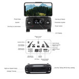 Drone MJX Bugs 5W met 4K Ultra HD live camera + GPS 1000M en volgsysteem - Brushless motoren + Origineel Opbergtas !